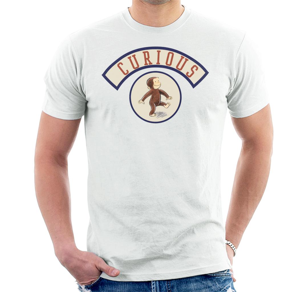 Curious George Cute Walking Men's T-Shirt product image 4