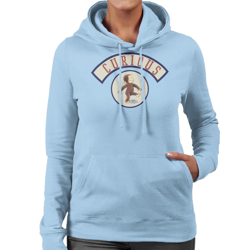 Curious George Cute Walking Women's Hooded Sweatshirt product image 6