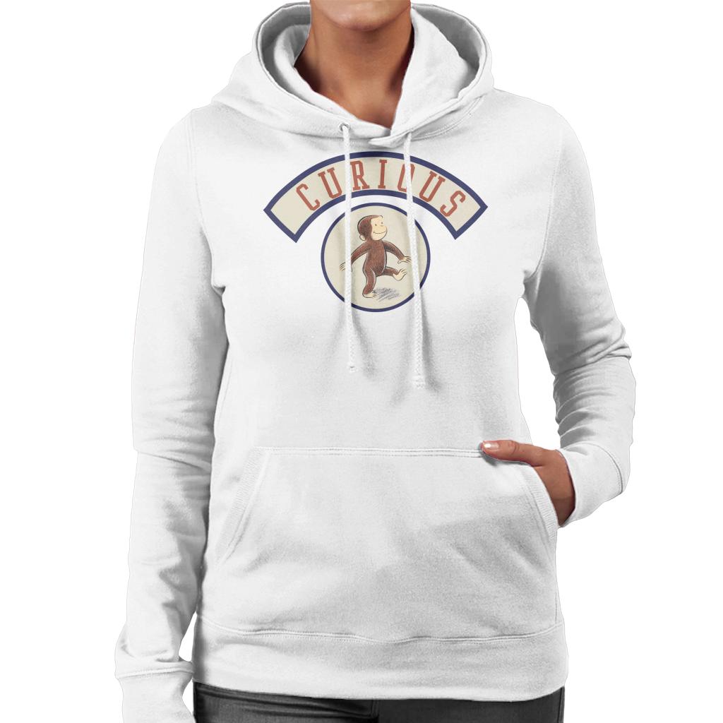 Curious George Cute Walking Women's Hooded Sweatshirt product image 4