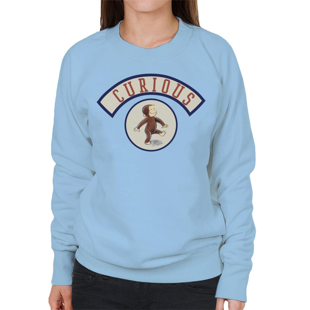 Curious George Cute Walking Women's Sweatshirt product image 6