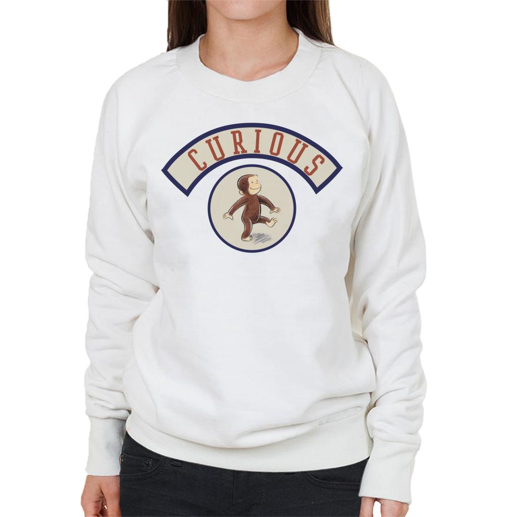 Curious George Cute Walking Women's Sweatshirt product image 4
