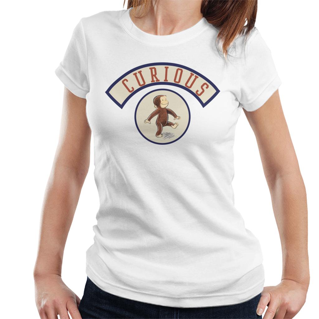 Curious George Cute Walking Women's T-Shirt product image 4