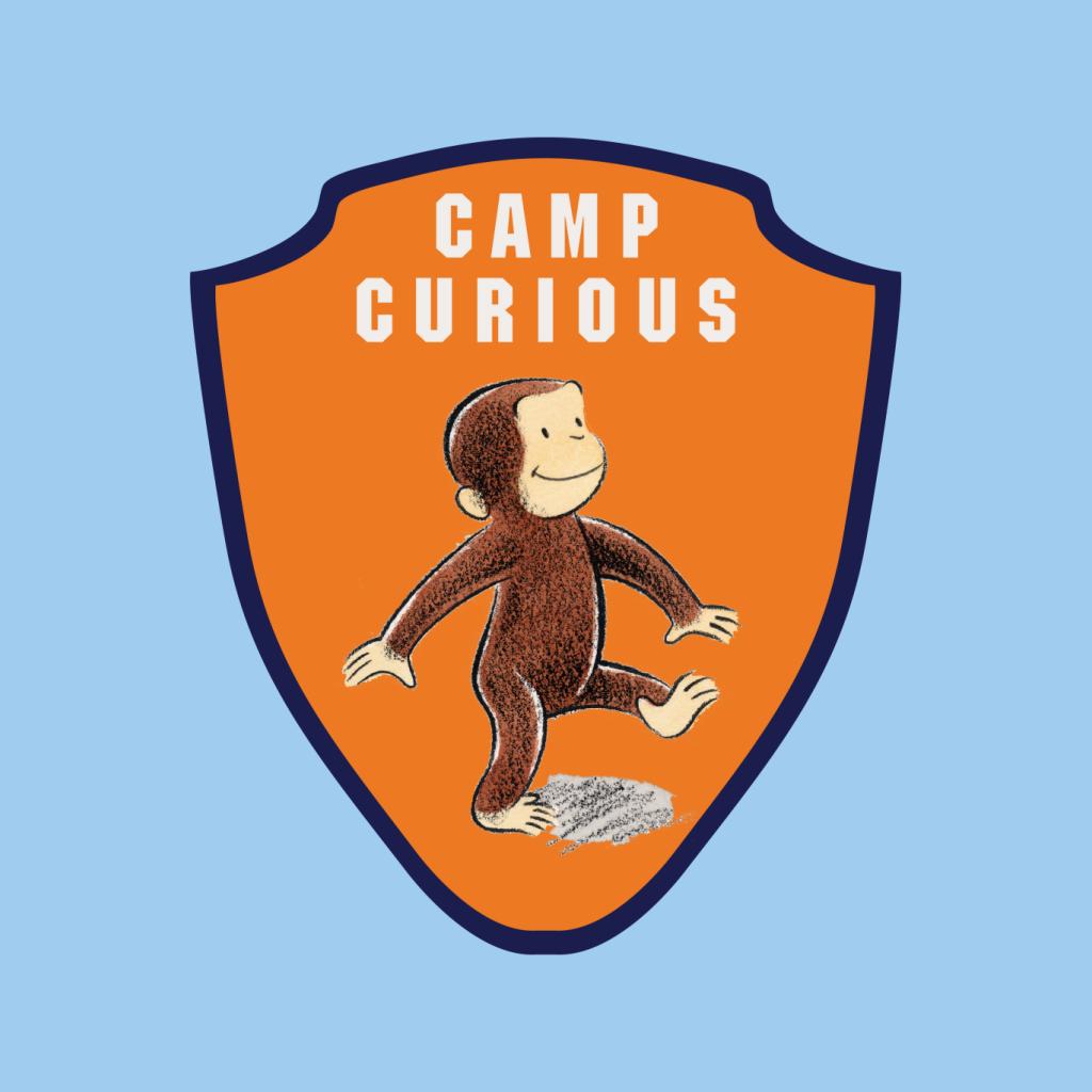 Curious George Camp Badge Men's T-Shirt product image 7