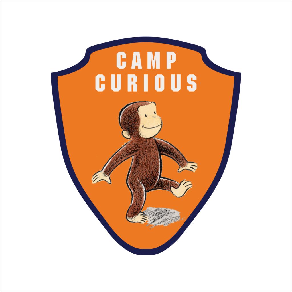 Curious George Camp Badge Women's T-Shirt product image 5
