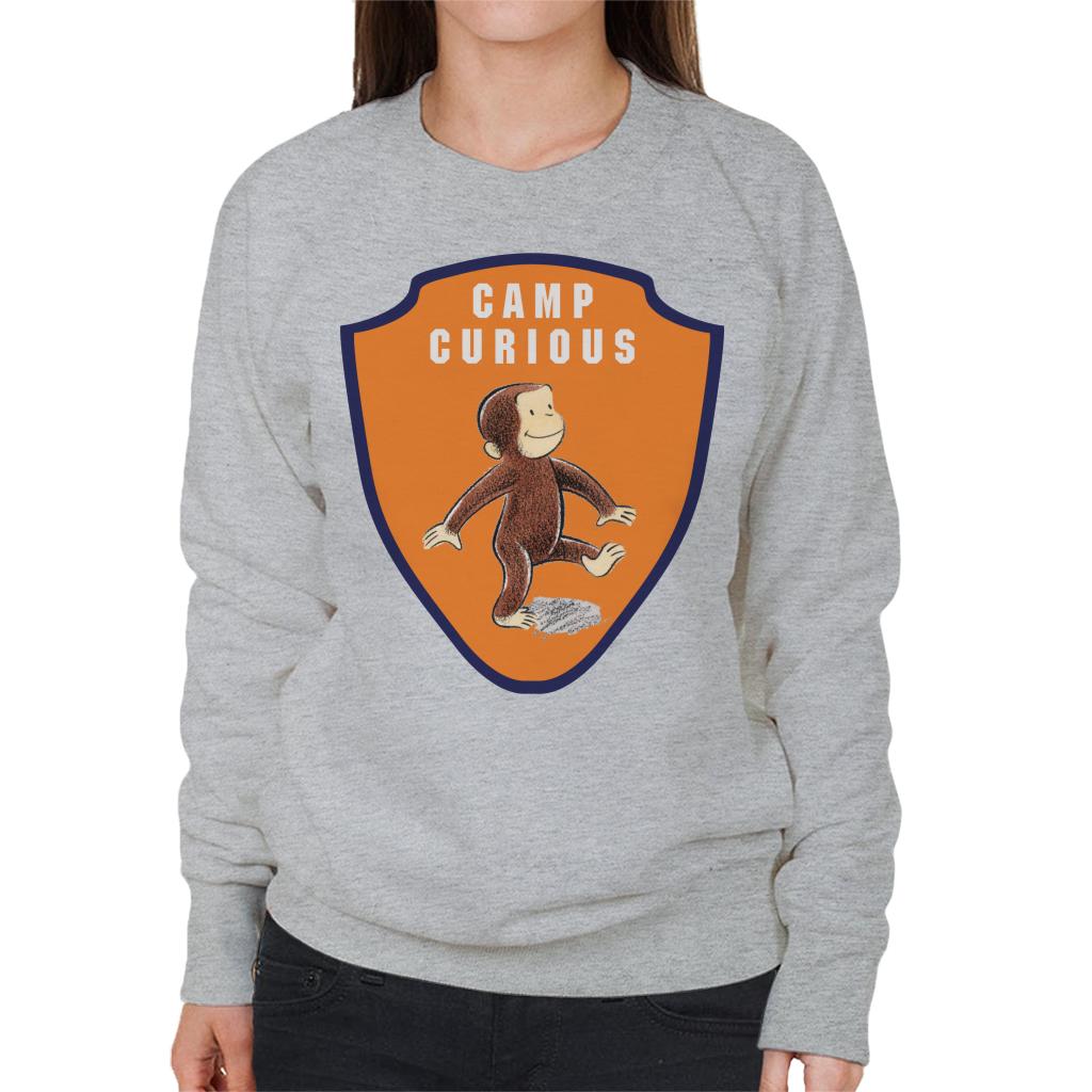 Curious George Camp Badge Women's Sweatshirt product image 1