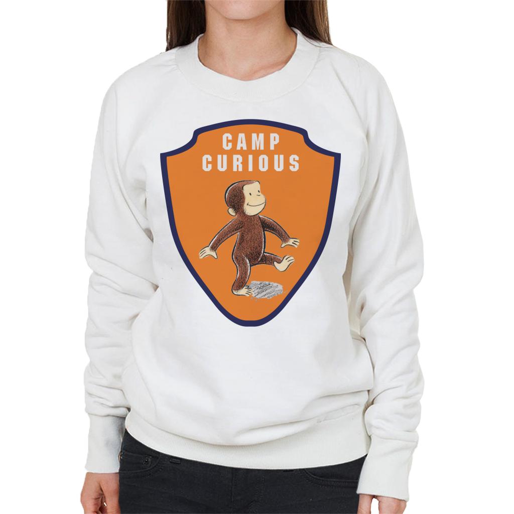 Curious George Camp Badge Women's Sweatshirt product image 4