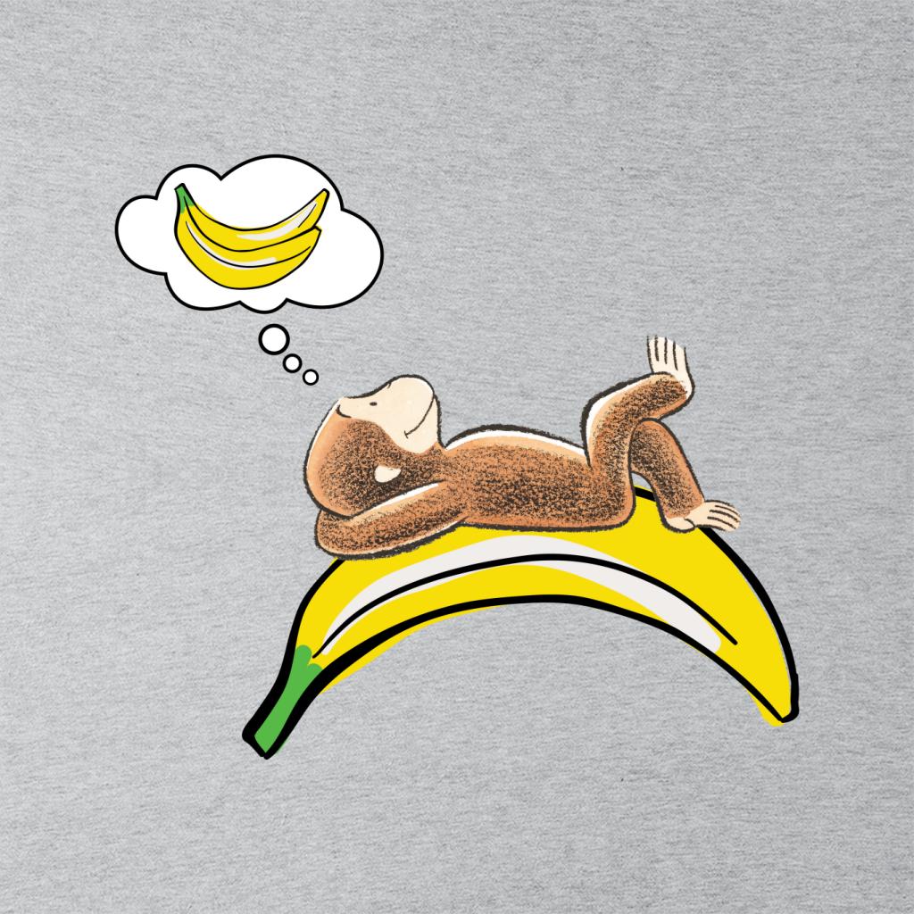 Curious George Dreaming Of Bananas Men's Sweatshirt product image 2