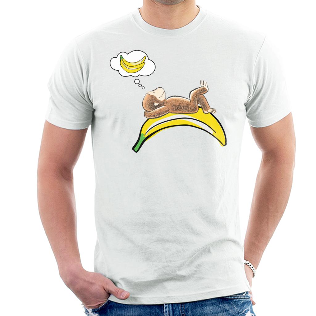 Curious George Dreaming Of Bananas Men's T-Shirt product image 4