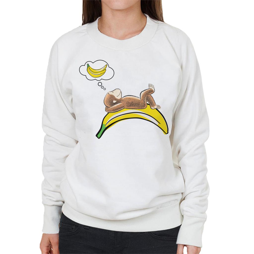 Curious George Dreaming Of Bananas Women's Sweatshirt product image 4