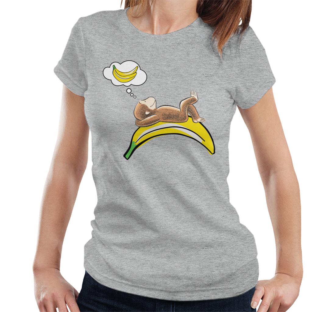 Curious George Dreaming Of Bananas Women's T-Shirt product image 1