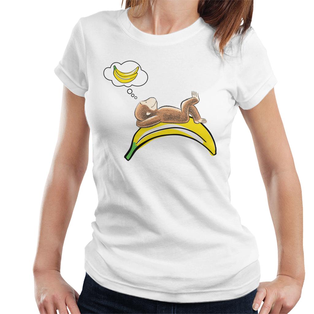 Curious George Dreaming Of Bananas Women's T-Shirt product image 4