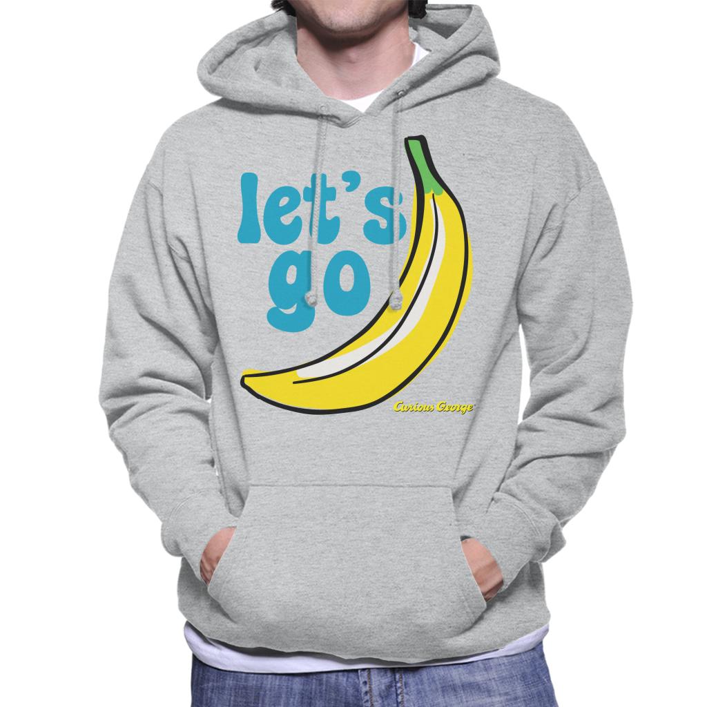 Curious George Let's Go Banana Men's Hooded Sweatshirt product image 4