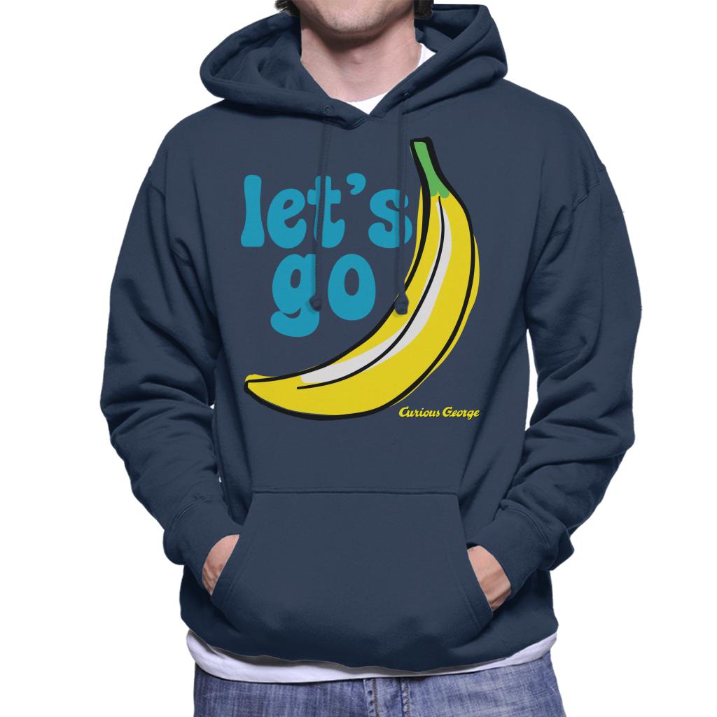Curious George Let's Go Banana Men's Hooded Sweatshirt product image 6