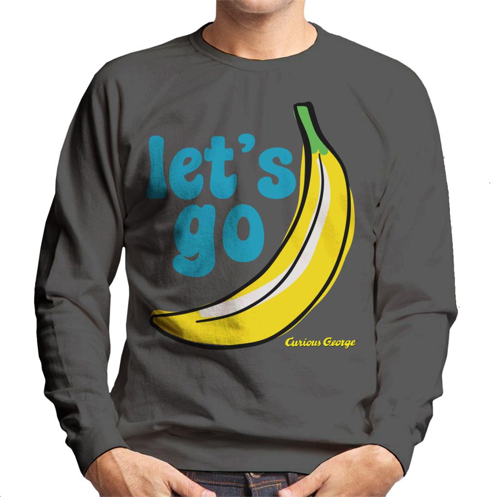 Curious George Let's Go Banana Men's Sweatshirt product image 1