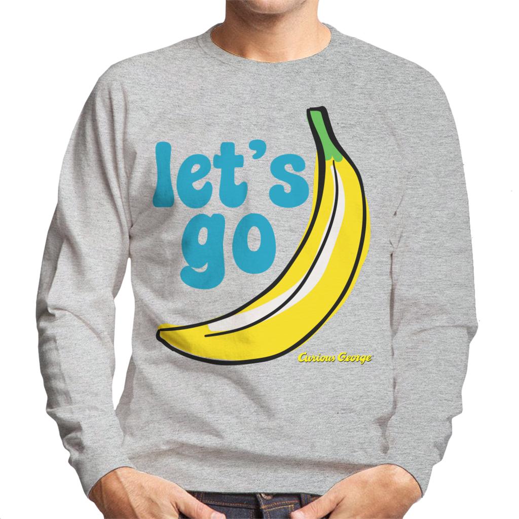 Curious George Let's Go Banana Men's Sweatshirt product image 4