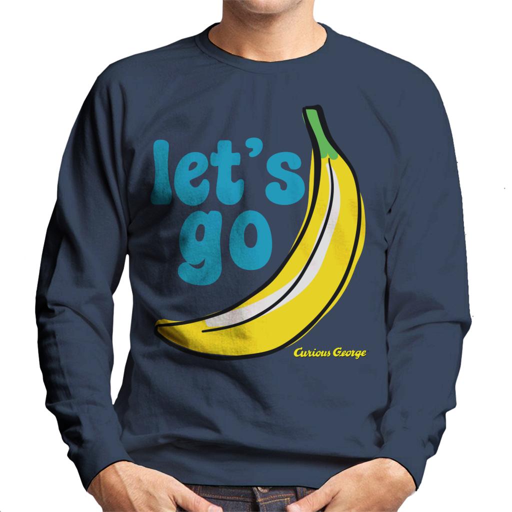 Curious George Let's Go Banana Men's Sweatshirt product image 6