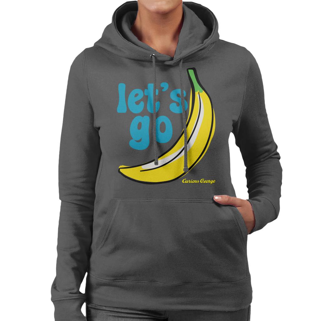 Curious George Let's Go Banana Women's Hooded Sweatshirt product image 1