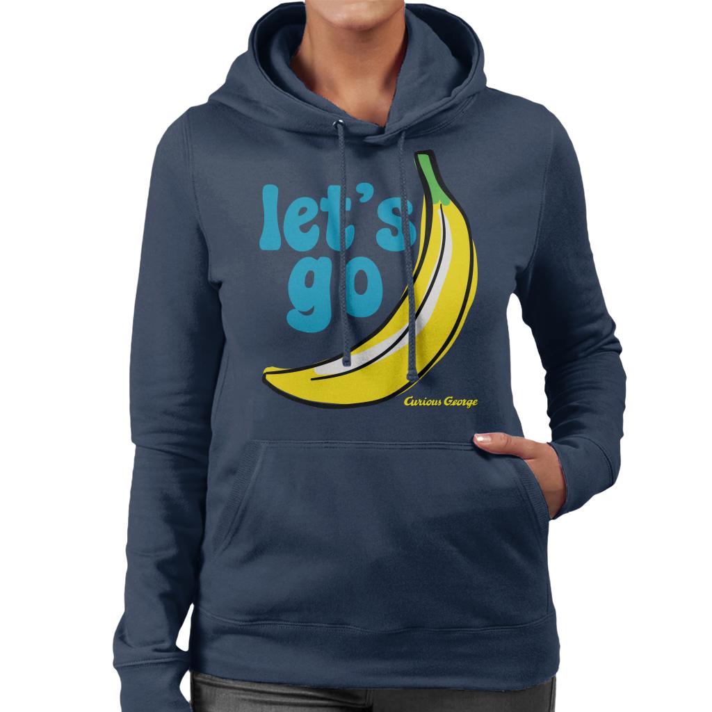 Curious George Let's Go Banana Women's Hooded Sweatshirt product image 6