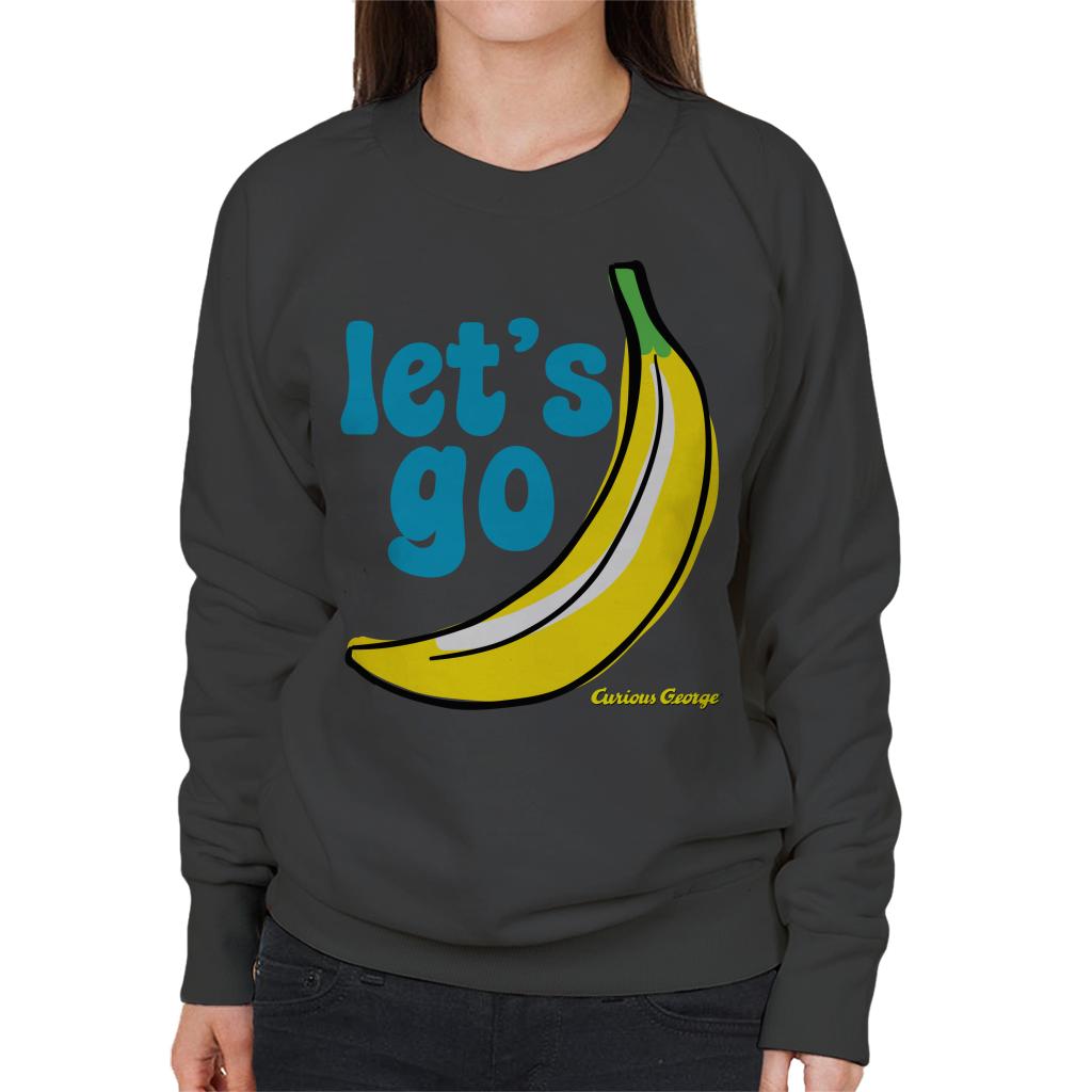 Curious George Let's Go Banana Women's Sweatshirt product image 1