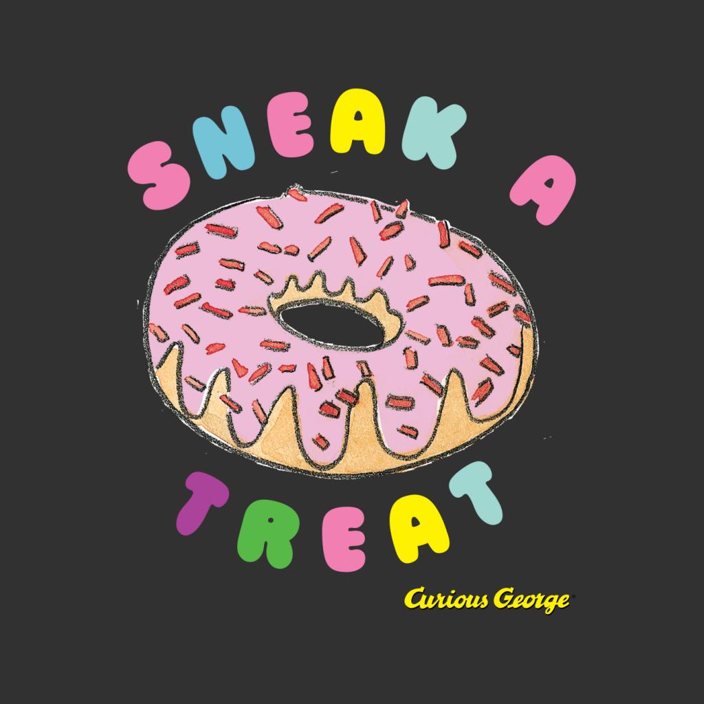 Curious George Sneak A Treat Donut Women's Hooded Sweatshirt product image 2