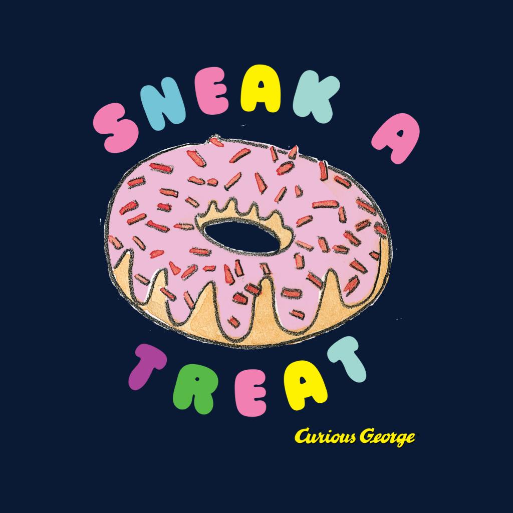 Curious George Sneak A Treat Donut Women's Hooded Sweatshirt product image 7