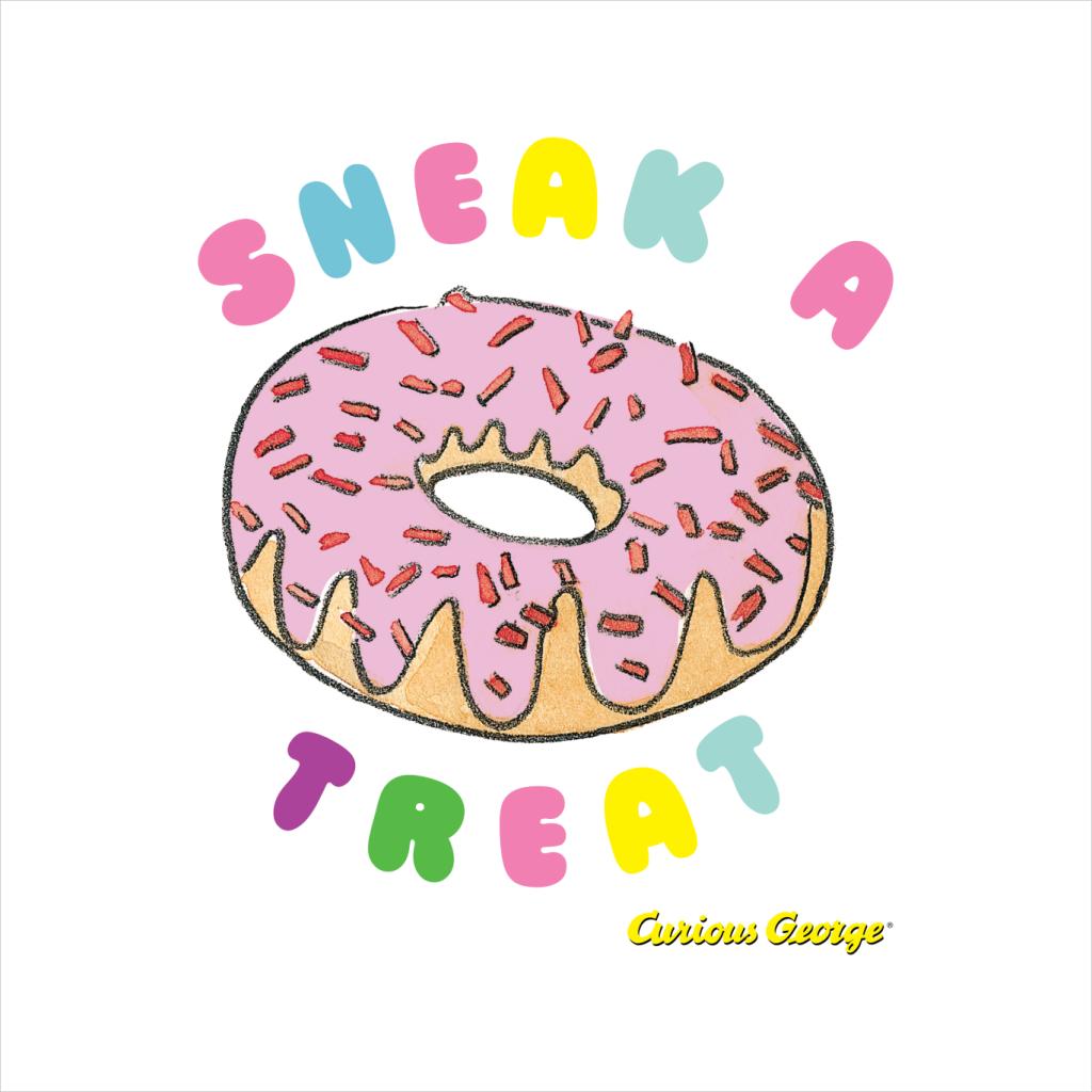 Curious George Sneak A Treat Donut Women's T-Shirt product image 5