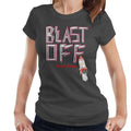 Curious George Blast Off Rocket Women's T-Shirt product image 1