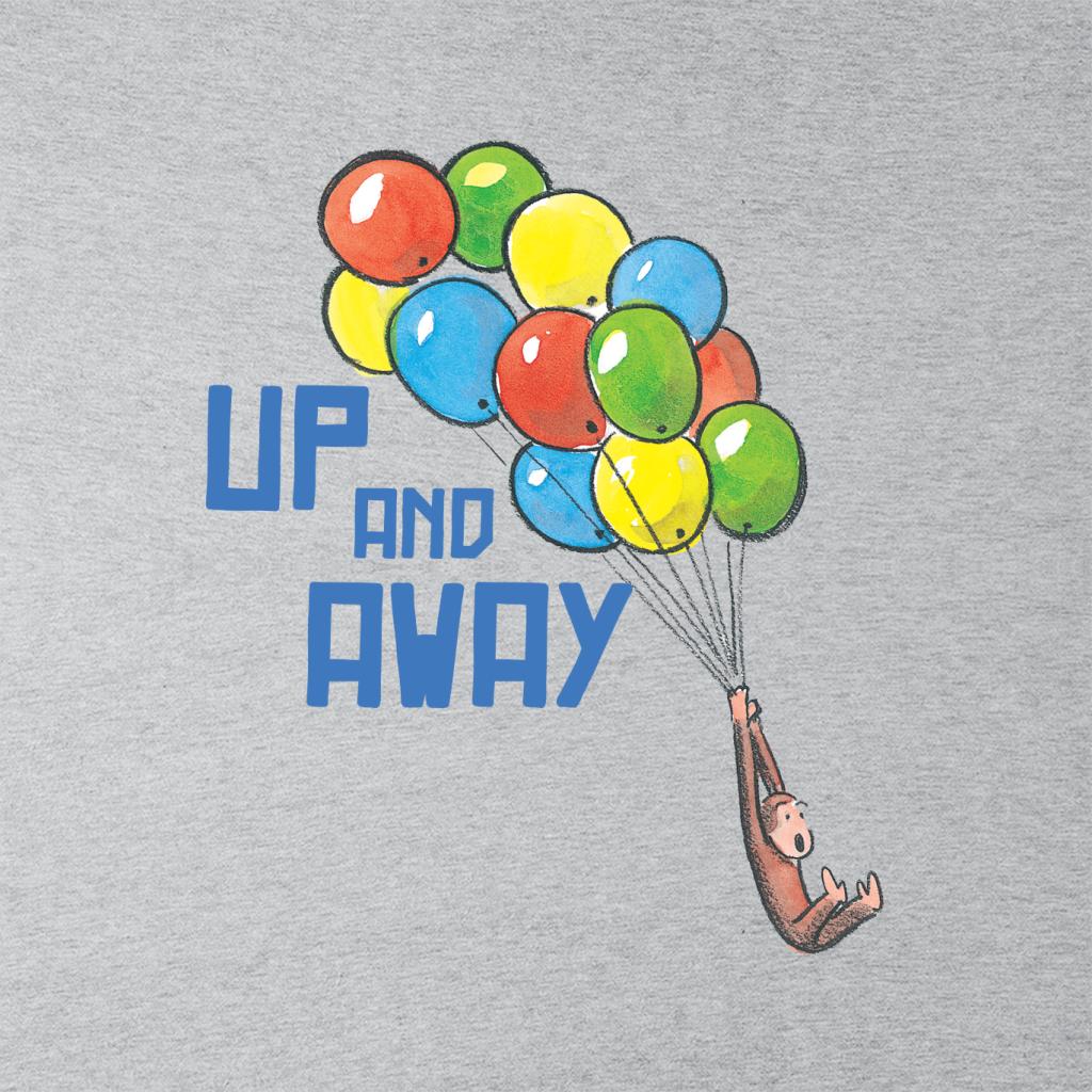 Curious George Up And Away Balloons Men's Hooded Sweatshirt product image 2