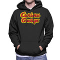 Curious George Big Outlined Logo Font Men's Hooded product image 1