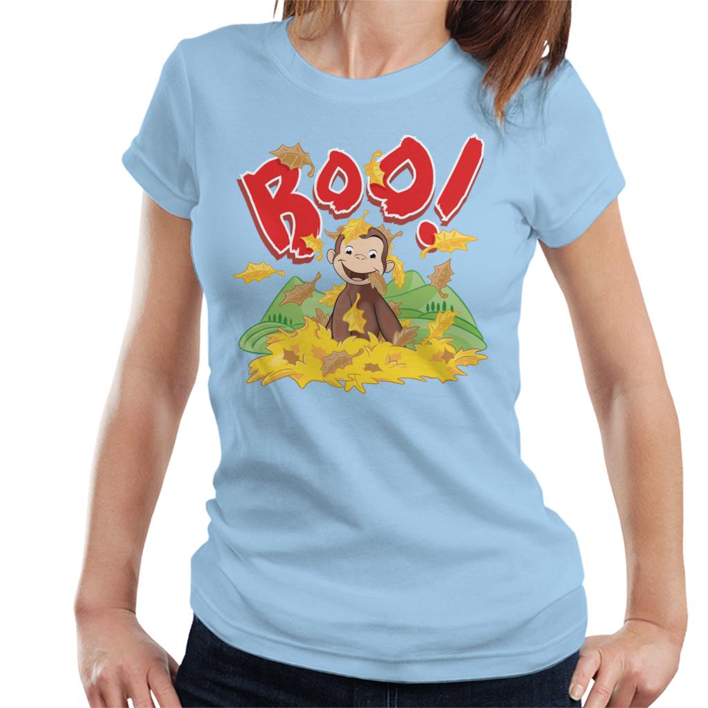 Curious George Boo In The Leaves Women's T-Shirt product image 6