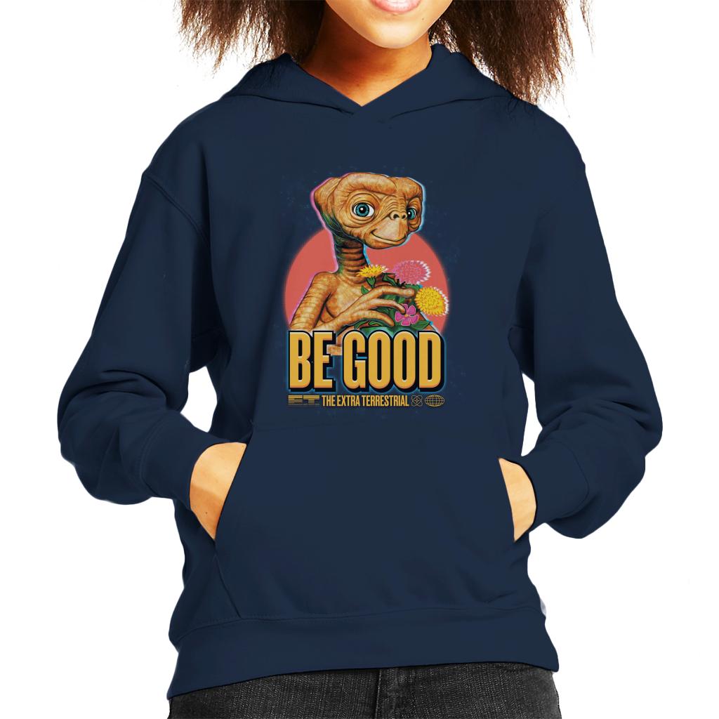 E.T. Be Good Quote Kid's Hooded Sweatshirt product image 1