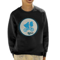 E.T. 1982 Space Explorer Flyin' High Kid's Sweatshirt product image 1