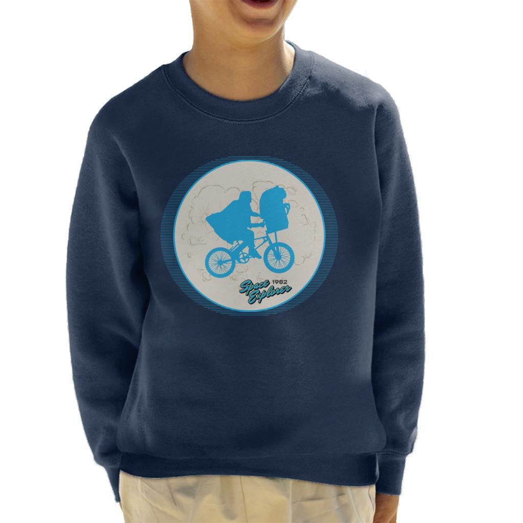 E.T. 1982 Space Explorer Flyin' High Kid's Sweatshirt product image 4