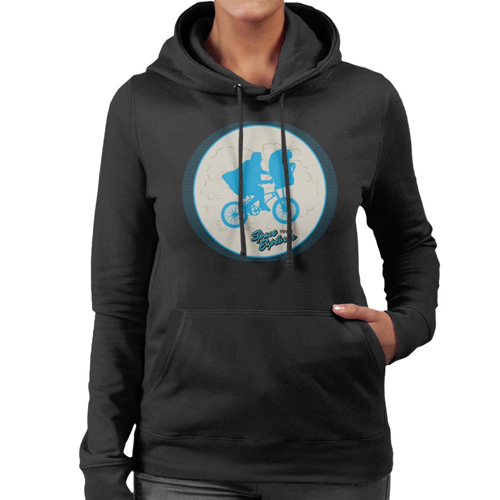 E.T. 1982 Space Explorer Flyin' High Women's Hooded product image 1