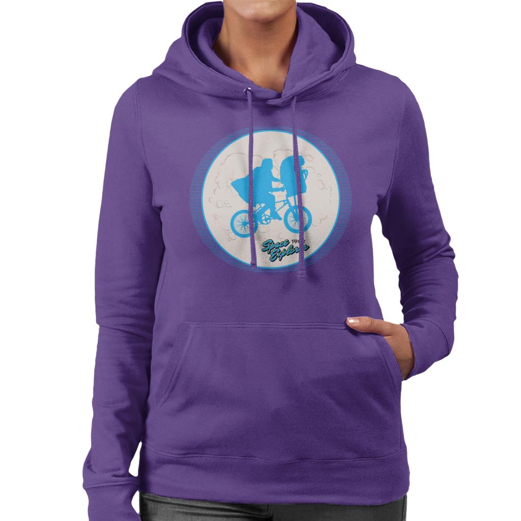 E.T. 1982 Space Explorer Flyin' High Women's Hooded product image 6