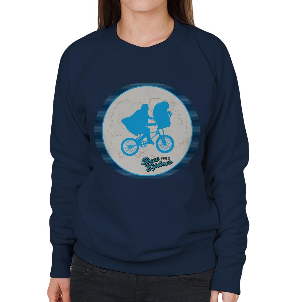 E.T. 1982 Space Explorer Flyin' High Women's Sweatshirt product image 4