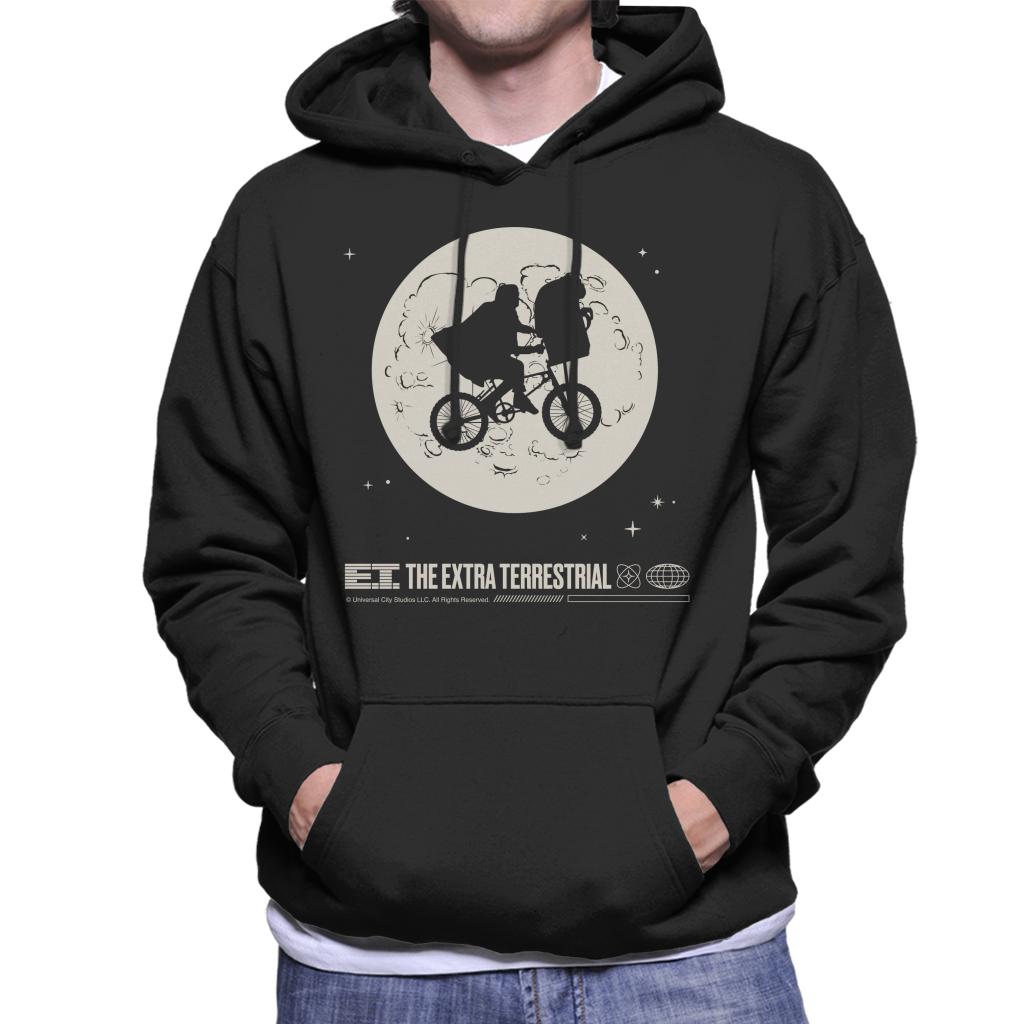 E.T. 1982 Space Explorer Bike Flyin' High Men's Hooded product image 1