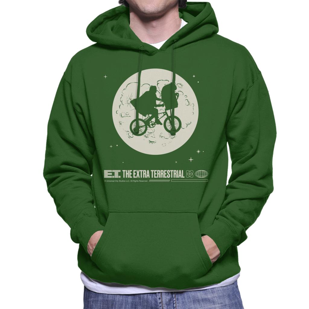 E.T. 1982 Space Explorer Bike Flyin' High Men's Hooded product image 4
