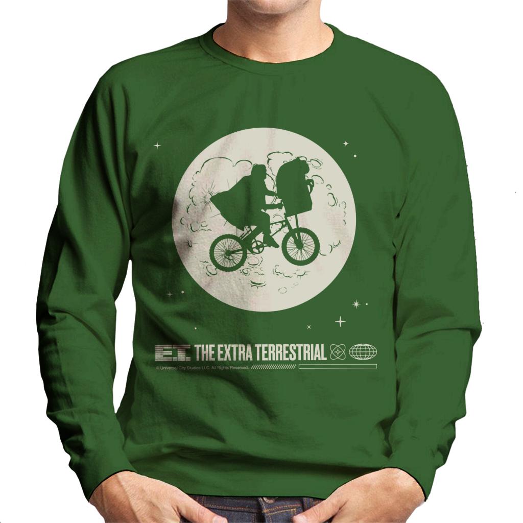 E.T. 1982 Space Explorer Bike Flyin' High Men's Sweatshirt product image 4