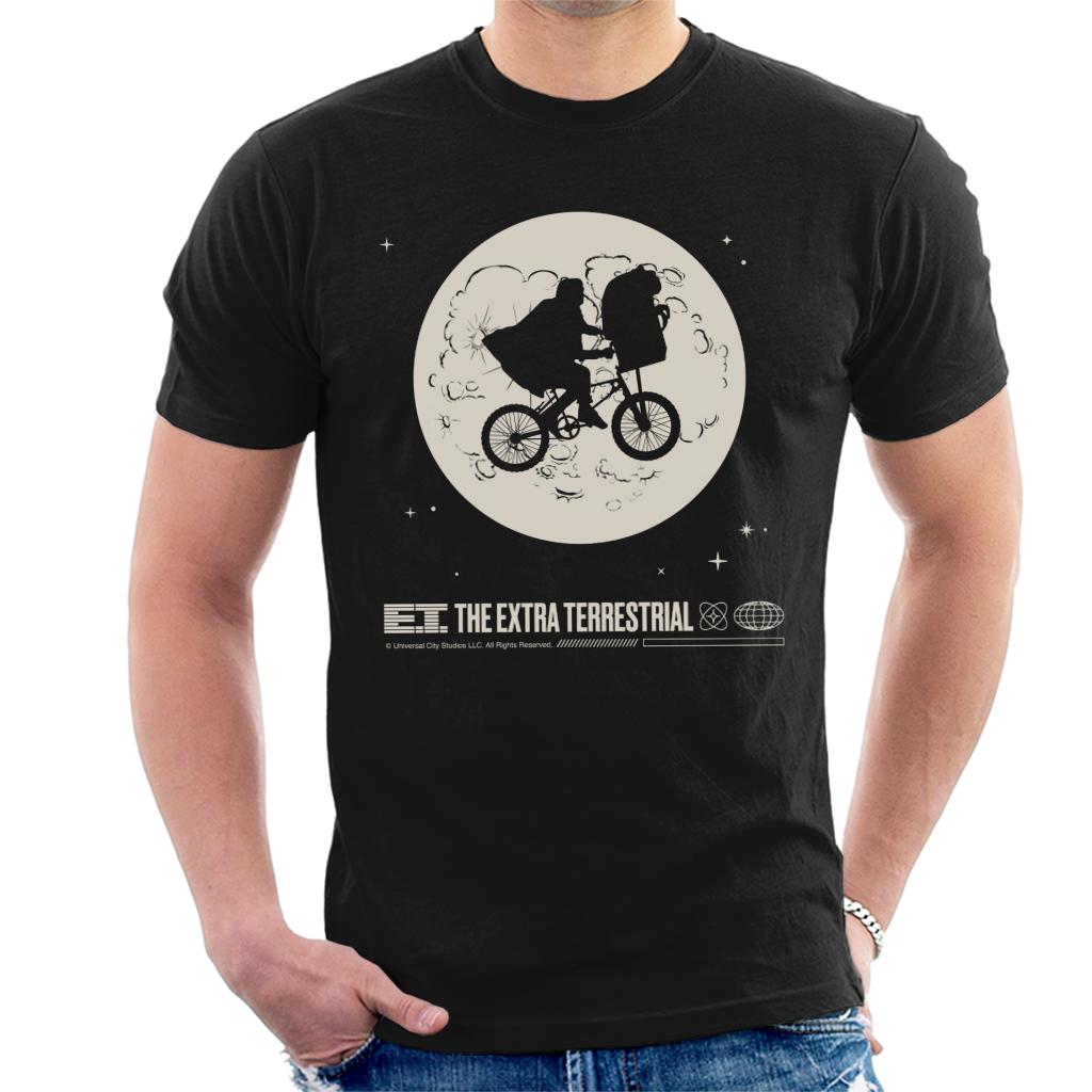 E.T. 1982 Space Explorer Bike Flyin' High Men's T-Shirt product image 1