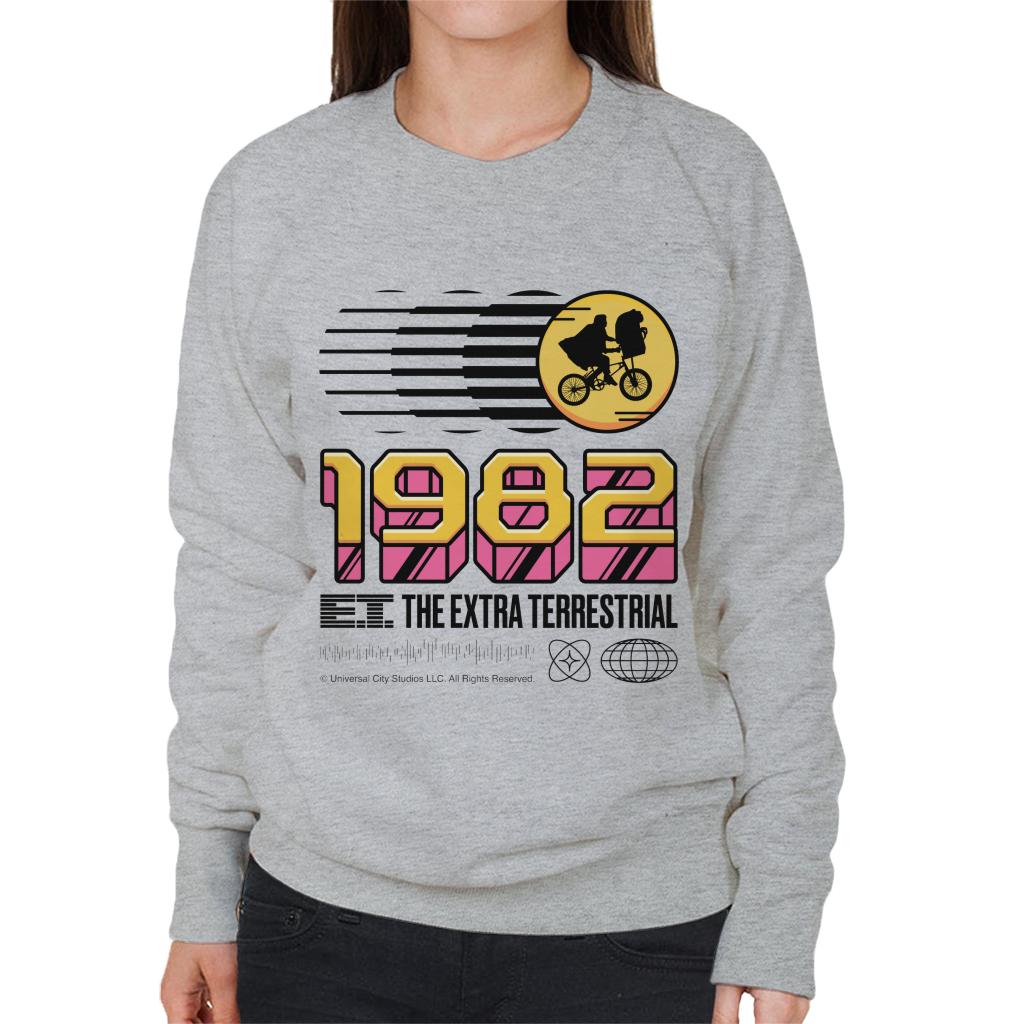 E.T. 1982 The Extra Terrestrial Women's Sweatshirt product image 1