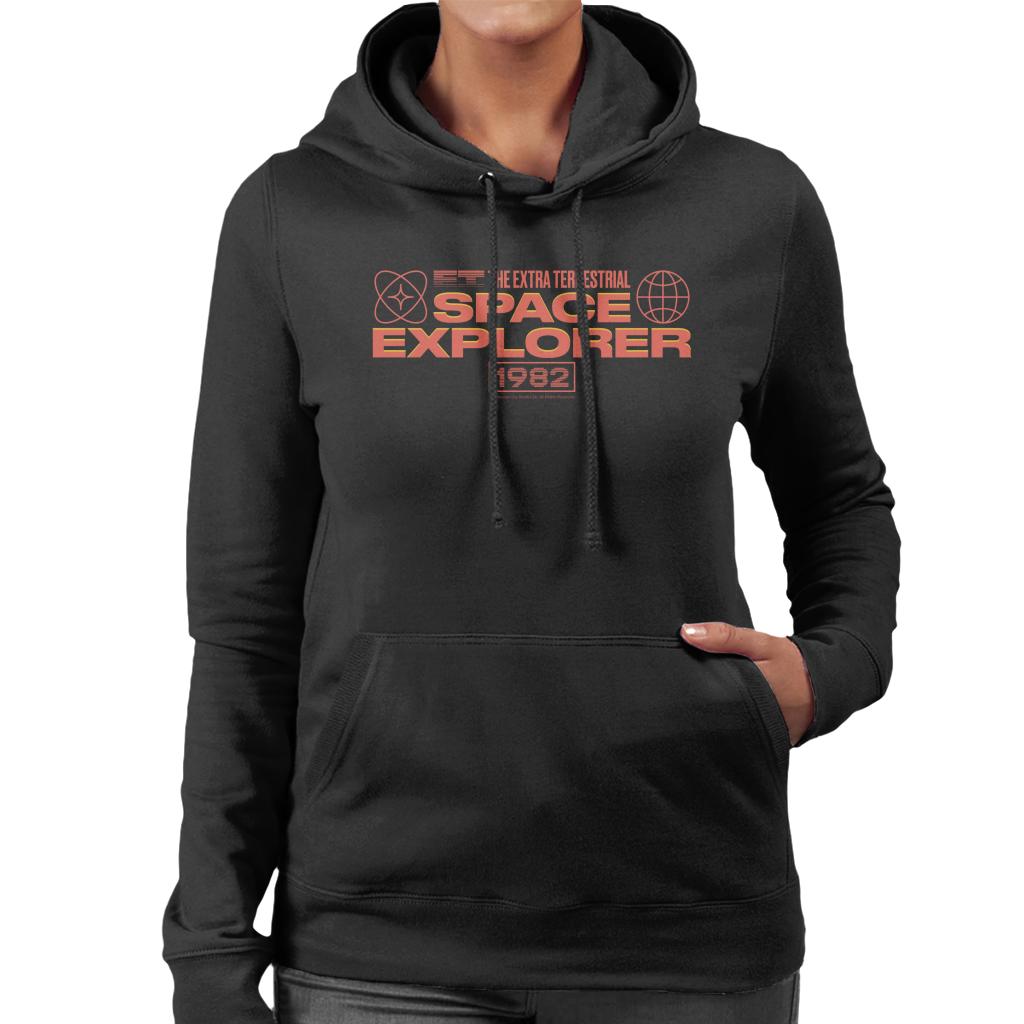 E.T. The Extra Terrestrial Space Explorer Women's Hooded product image 1