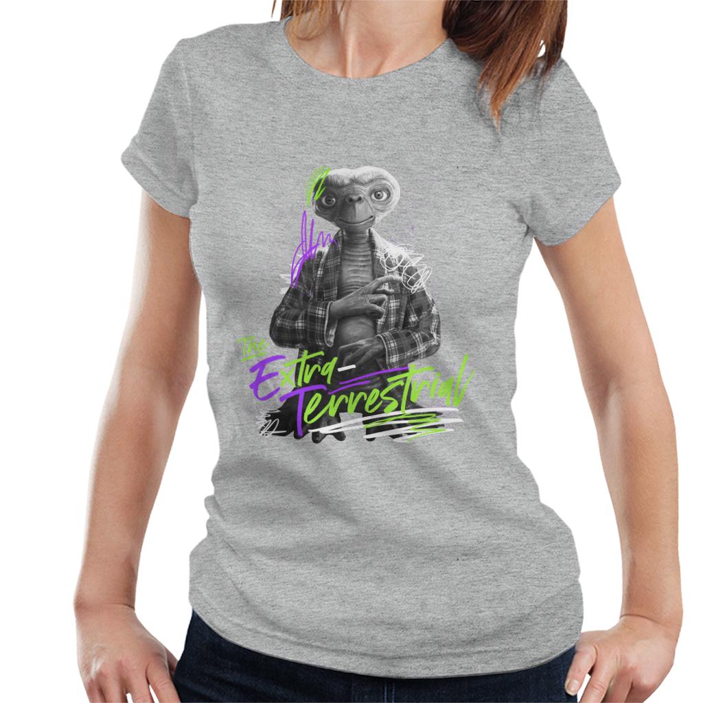 E.T. The Extra Terrestrial Retro Signature Women's T-Shirt product image 4