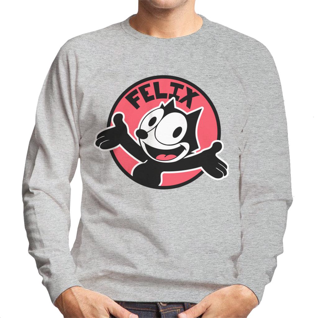 Felix The Cat Excited Face Men's Sweatshirt product image 1