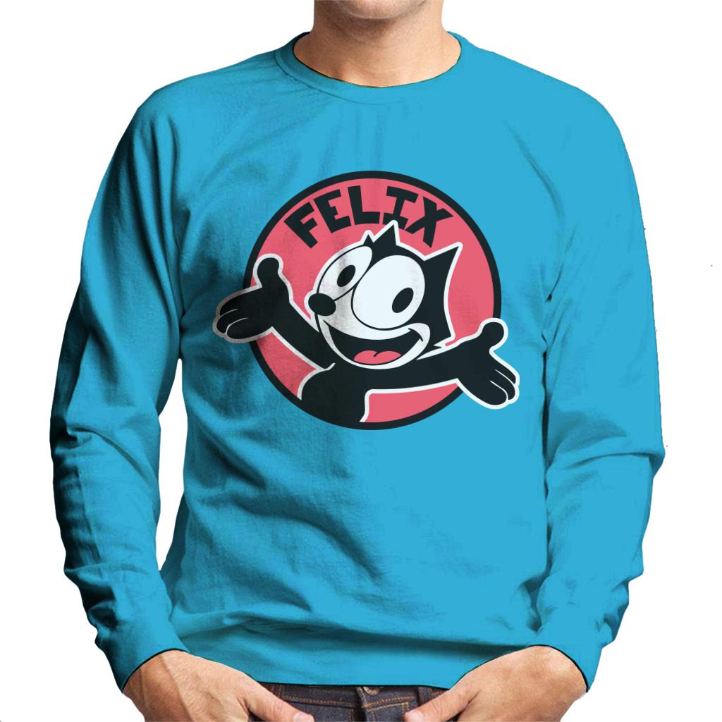 Felix The Cat Excited Face Men's Sweatshirt product image 6