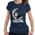 Felix The Cat Sleeping On Moon Women's T-Shirt product image 1