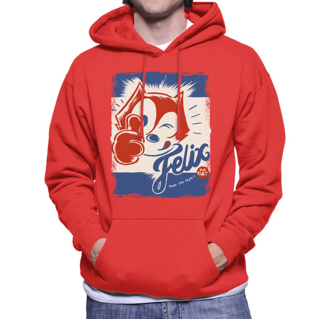 Felix The Cat True Style Men's Hooded Sweatshirt product image 4