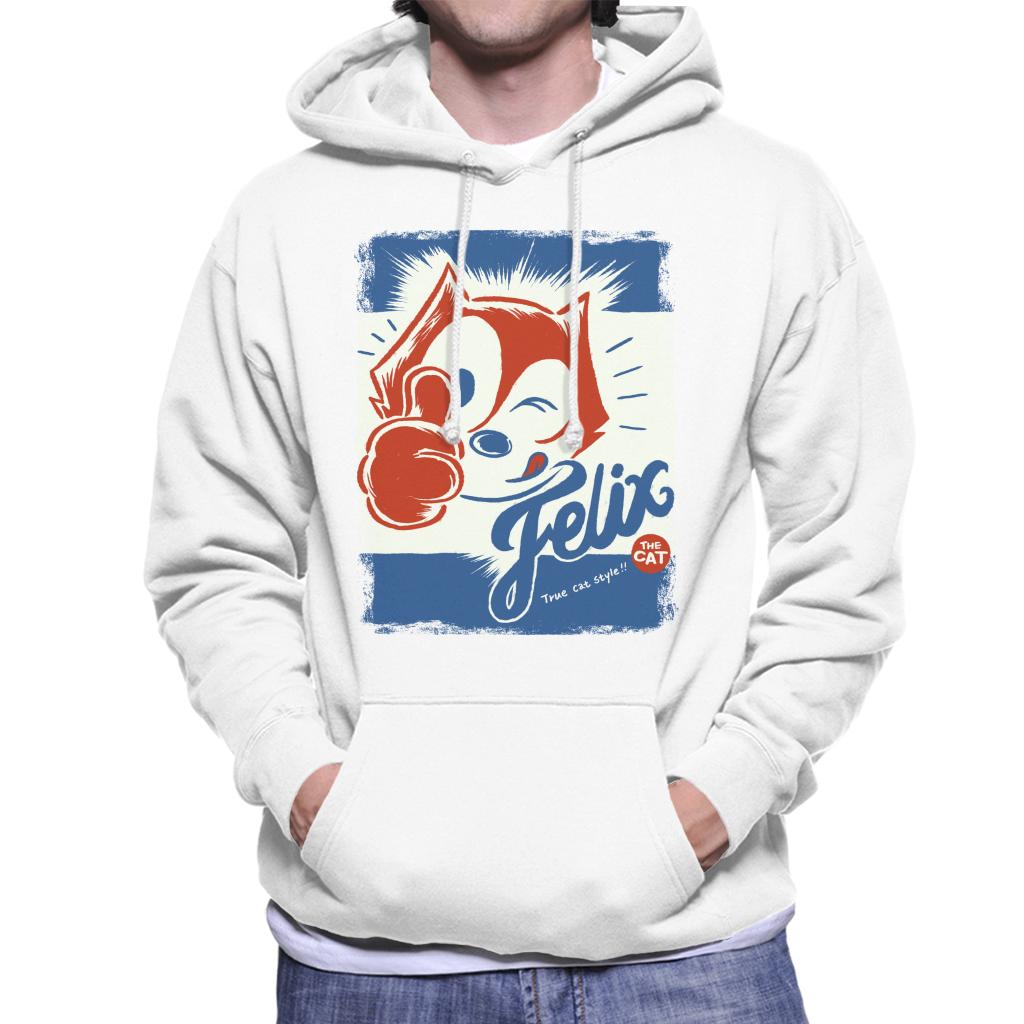 Felix The Cat True Style Men's Hooded Sweatshirt product image 1