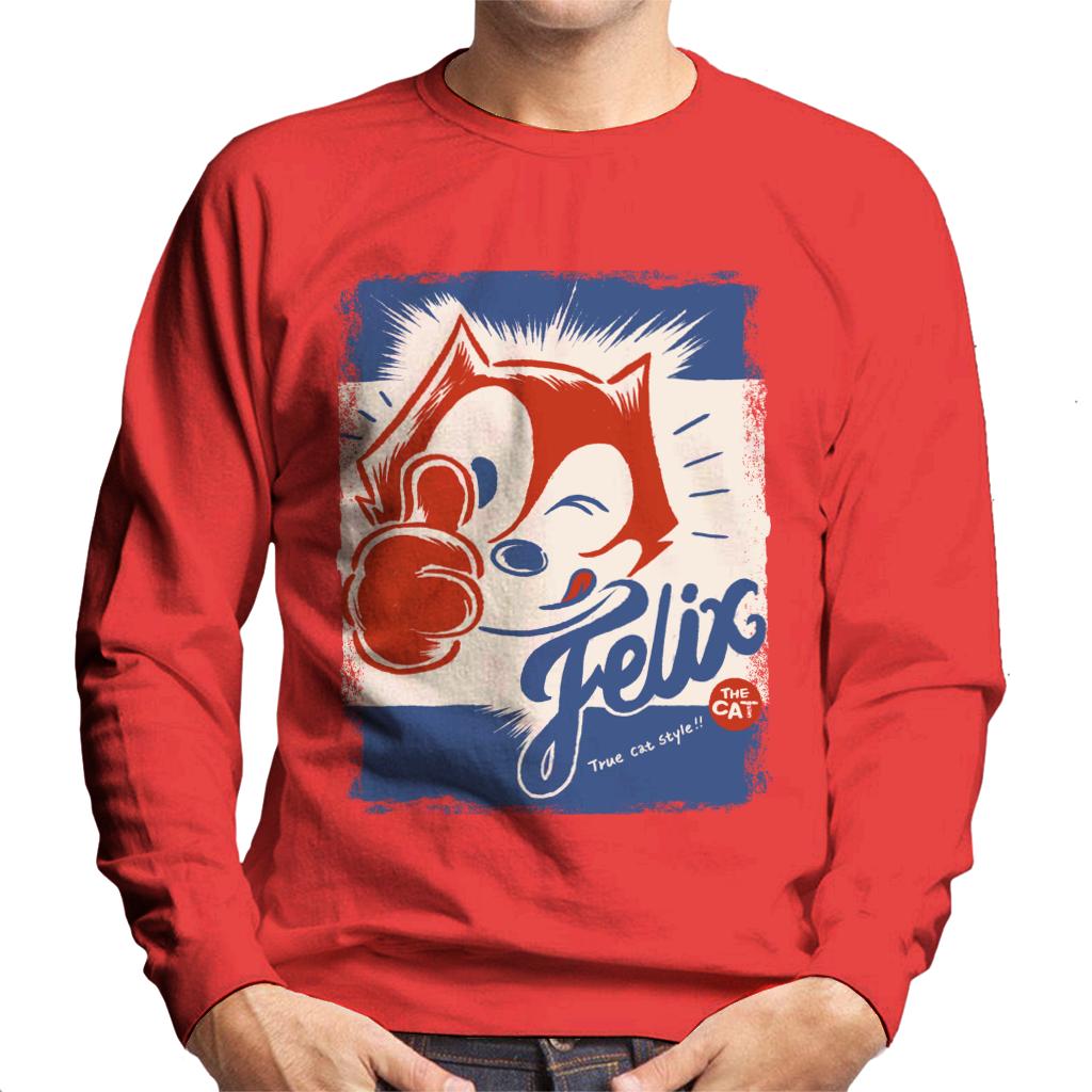 Felix The Cat True Style Men's Sweatshirt product image 4