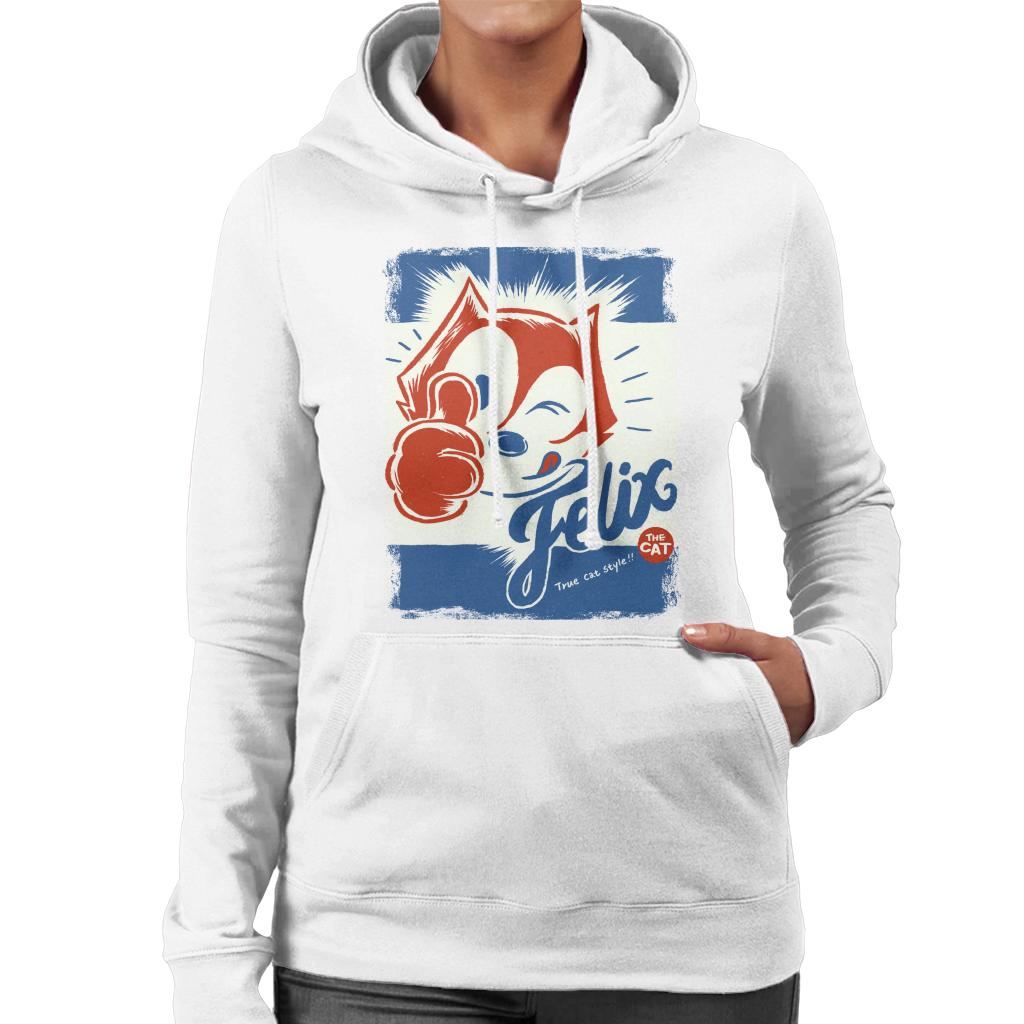 Felix The Cat True Style Women's Hooded Sweatshirt product image 1